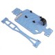 KIT CHASSIS COMPLET GRAPHITE BLEU XRAY M18T, M18MT