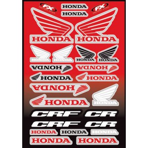 PLANCHE STICKERS FACTORY EFFEX HONDA