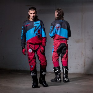 TENUE SHIFT FACTION SLATE ROUGE/NOIR