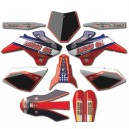 KIT DÉCO COMPLET N-STYLE TLD/LUCAS OIL ROUGE YCF 2015