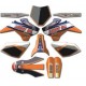 KIT DÉCO N-STYLE TLD/LUCAS OIL ORANGE YCF