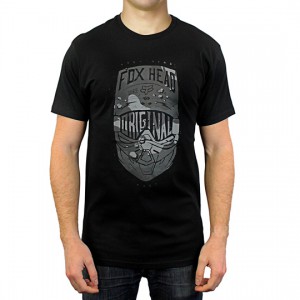 TEE SHIRT FOX RACING TRANSPARENT NOIR