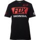 TEE SHIRT FOX RACING HONDA NOIR