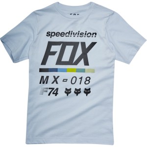 TEE SHIRT ENFANT FOX RACING DRAFTR GRIS