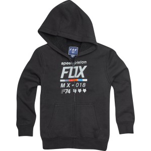 SWEAT SHIRT ENFANT FOX RACING DRAFTR SHERPA NOIR