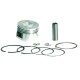 KIT PISTON COMPLET YCF 88CC DIAM. 46,5MM AXE 13MM