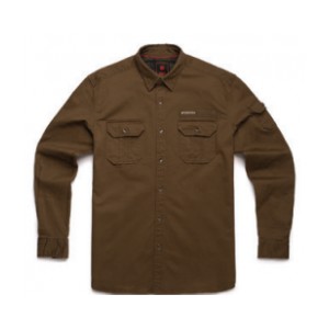 CHEMISE MLG KHAKI ROYAL ENFIELD